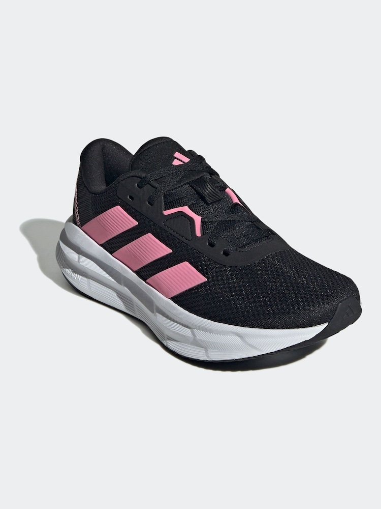 adidas Black/Pink Galaxy 7 Trainers - Image 8 of 9