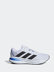 adidas Light blue/White Galaxy 7 Running Trainers - Image 1 of 8