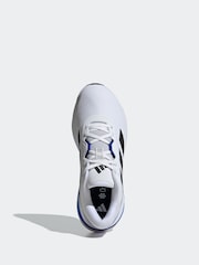 adidas Light blue/White Galaxy 7 Running Trainers - Image 4 of 8