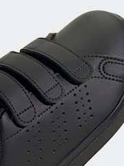 adidas charcoal Black Kids Advantage Base 2.0 Trainers - Image 11 of 11