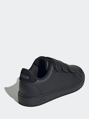 adidas charcoal Black Kids Advantage Base 2.0 Trainers - Image 6 of 11