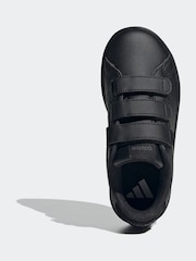 adidas charcoal Black Kids Advantage Base 2.0 Trainers - Image 7 of 11