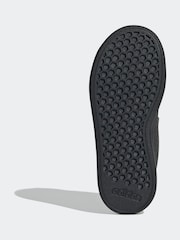 adidas charcoal Black Kids Advantage Base 2.0 Trainers - Image 8 of 11
