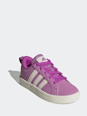 adidas Purple Kids VS Pace 2.0 Trainers - Image 3 of 8