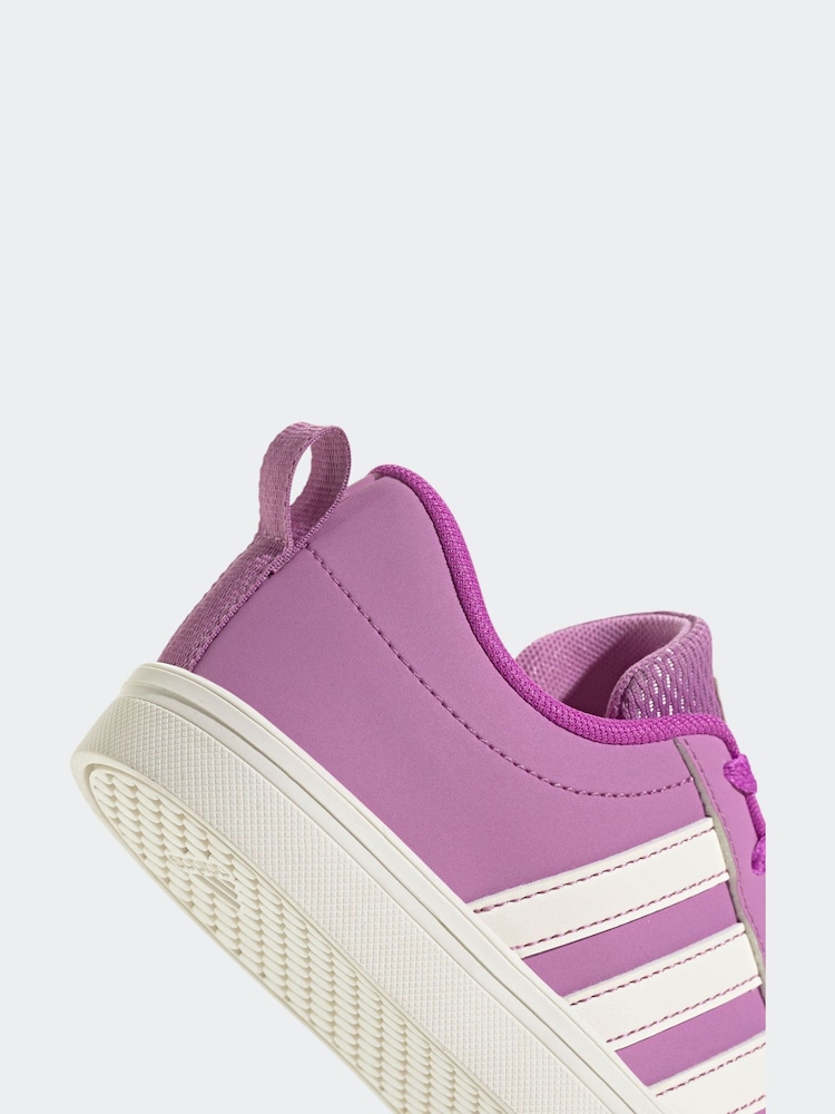 adidas Purple Kids VS Pace 2.0 Trainers - Image 8 of 8