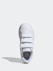 adidas Ivory Kids Advantage Base 2.0 Trainers - Image 5 of 8