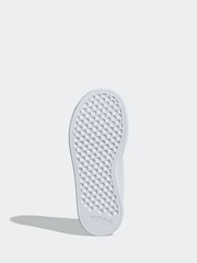 adidas Ivory Kids Advantage Base 2.0 Trainers - Image 6 of 8