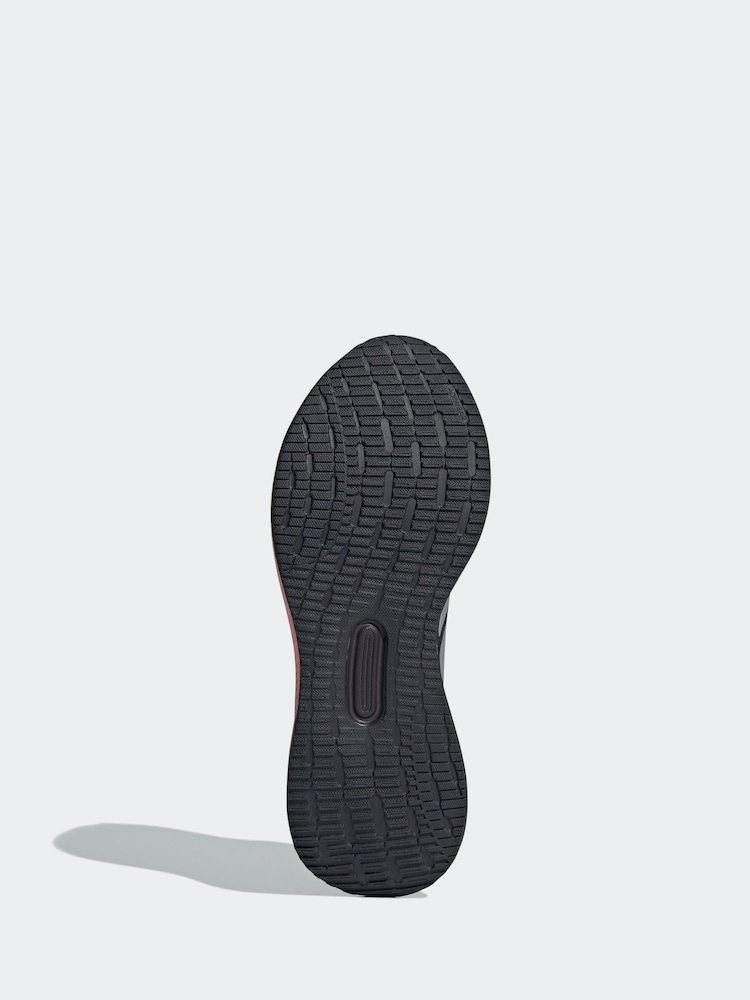 adidas Dark Black Runfalcon 5 Trainers - Image 5 of 8