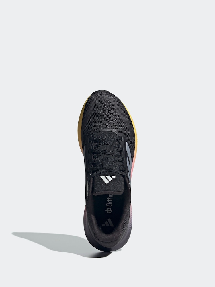 adidas Dark Black Runfalcon 5 Trainers - Image 6 of 8