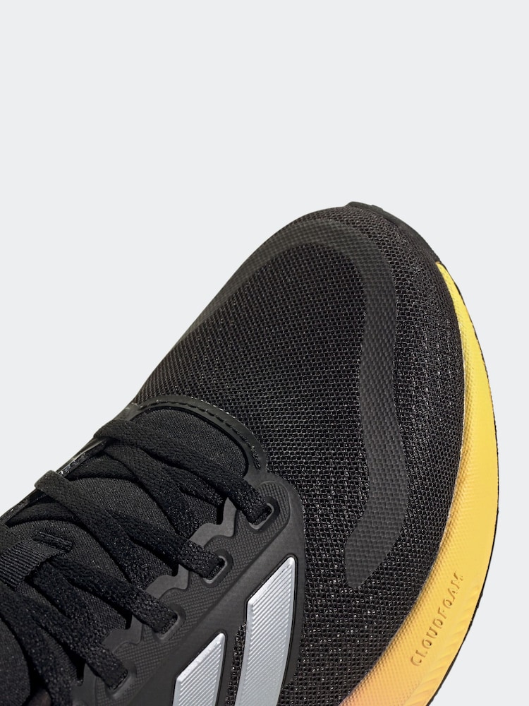 adidas Dark Black Runfalcon 5 Trainers - Image 7 of 8
