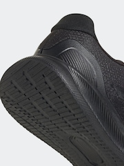 adidas Black Runfalcon 5 Trainers - Image 9 of 9