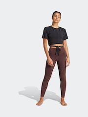 adidas Black Yoga T-Shirt - Image 5 of 8