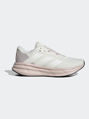 adidas Beige/Pink Galaxy 7 Trainers - Image 1 of 8