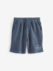 Polo Ralph Lauren Boys Logo Spa Black Terry Shorts - Image 1 of 4