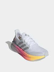 adidas White Ultraboost 5 Shoes - Image 5 of 13
