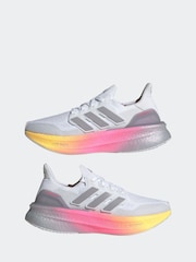 adidas White Ultraboost 5 Shoes - Image 9 of 13