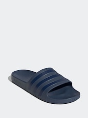 adidas Light Blue Sportswear Adilette Aqua Slides - Image 3 of 8