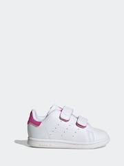 adidas White Kids Originals Stan Smith Comfort Closure Shoes - Image 1 of 11