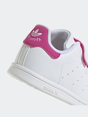 adidas White Kids Originals Stan Smith Comfort Closure Shoes - Image 10 of 11