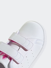 adidas White Kids Originals Stan Smith Comfort Closure Shoes - Image 11 of 11