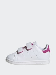 adidas White Kids Originals Stan Smith Comfort Closure Shoes - Image 4 of 11