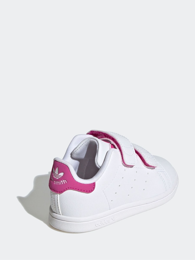 Buy adidas White Kids Originals Stan Smith Comfort Closure Shoes