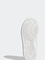 adidas Off White Kids Originals Stan Smith Shoes - Image 2 of 3