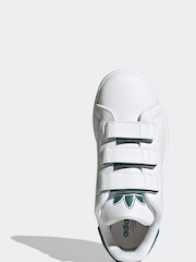 adidas Off White Kids Originals Stan Smith Shoes - Image 3 of 3