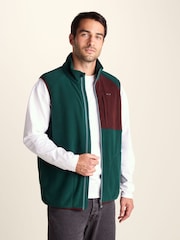 Tog 24 Green Ainsworth Microfleece Gilet - Image 1 of 7