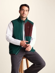 Tog 24 Green Ainsworth Microfleece Gilet - Image 4 of 7