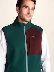 Tog 24 Green Ainsworth Microfleece Gilet - Image 5 of 7