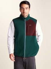 Tog 24 Green Ainsworth Microfleece Gilet - Image 6 of 7