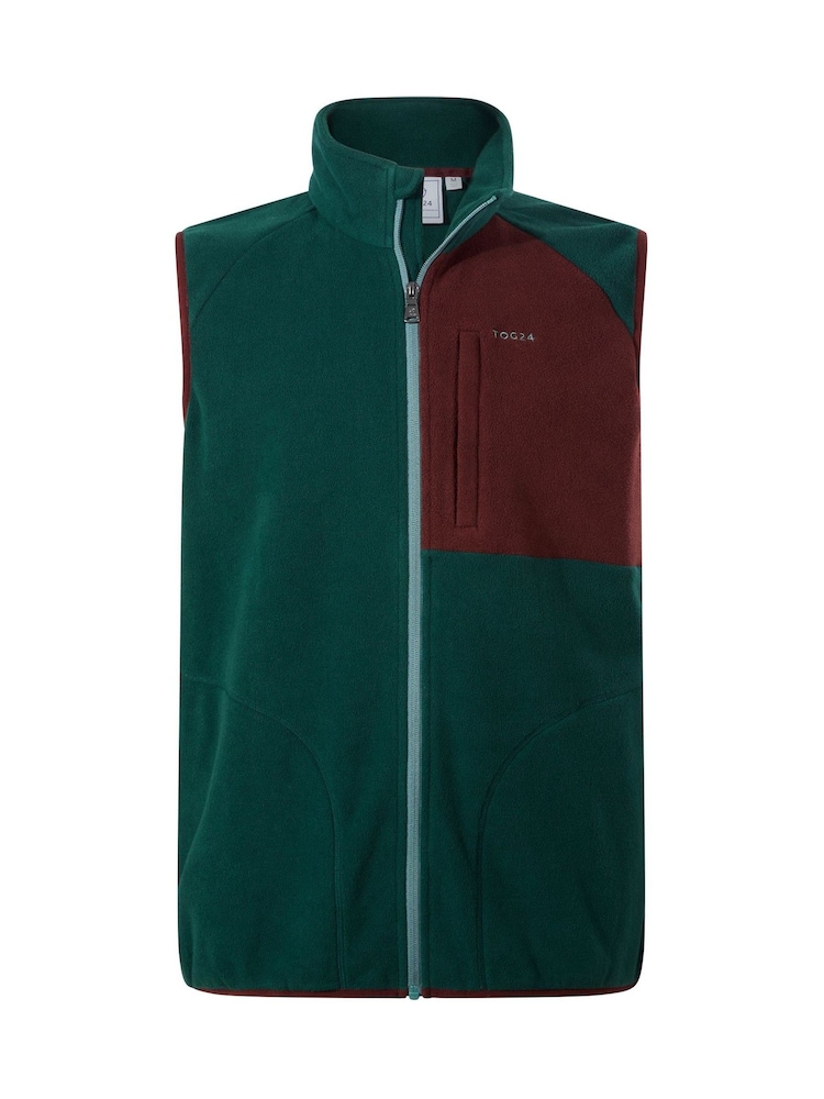 Tog 24 Green Ainsworth Microfleece Gilet - Image 7 of 7 Tog 24 Green Ainsworth Microfleece Gilet - Image 7 of 7