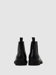 Reiss Black Milton Leather Chelsea Boots - Image 3 of 4