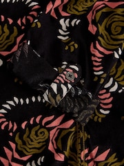 White Stuff Black Annie Cotton Jersey Shirt - Image 6 of 6