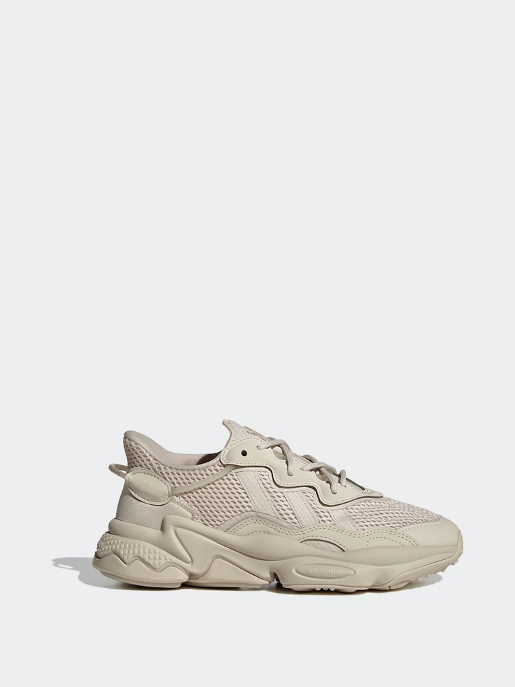 adidas Brown Ozweego Trainers - Image 1 of 9