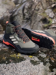 adidas Terrex Green AX4 Mid GORE-TEX Hiking Shoes - Image 7 of 16