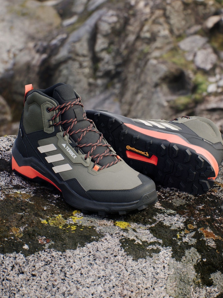 adidas Terrex Green AX4 Mid GORE-TEX Hiking Shoes - Image 7 of 16
