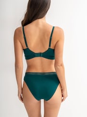 Pour Moi Green Love to Lounge Cotton Briefs - Image 2 of 4