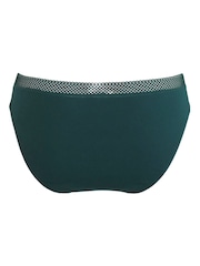 Pour Moi Green Love to Lounge Cotton Briefs - Image 4 of 4