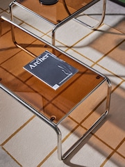 MADE.COM Amber Glass Dunston Coffee Nest - Image 2 of 4