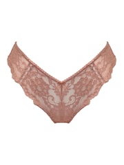 Pour Moi Pink Brazilian Fleur Knickers - Image 3 of 4