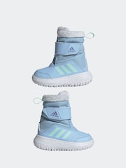 adidas Blue Winterplay Trainers - Image 7 of 9