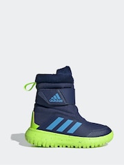 adidas Blue Winterplay Trainers - Image 1 of 8