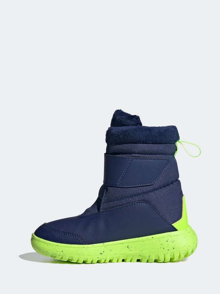 adidas Blue Winterplay Trainers - Image 2 of 8