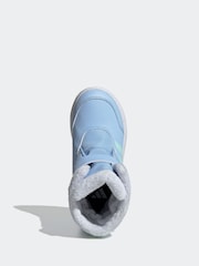 adidas Dark Blue Winterplay Trainers - Image 5 of 8