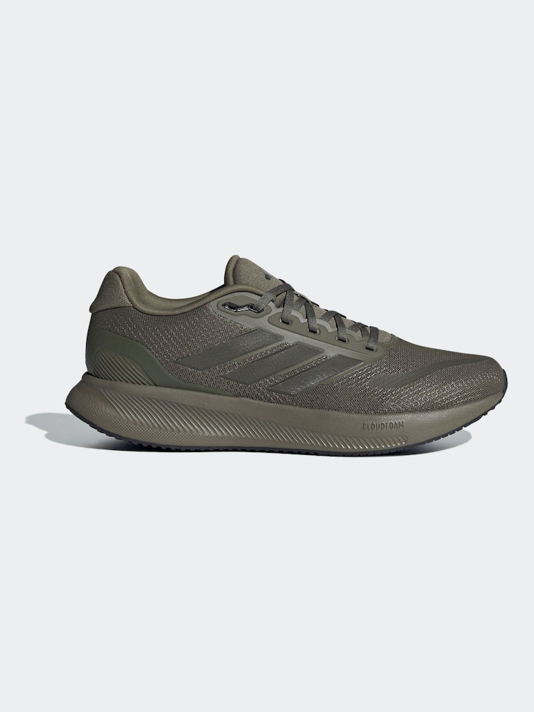 adidas Green Runfalcon 5 Running Trainers - Image 1 of 9
