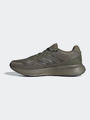 adidas Green Runfalcon 5 Running Trainers - Image 2 of 9