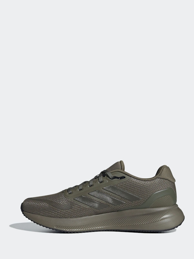 adidas Green Runfalcon 5 Running Trainers - Image 2 of 9 adidas Green Runfalcon 5 Running Trainers - Image 2 of 9