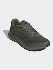 adidas Green Runfalcon 5 Running Trainers - Image 3 of 9